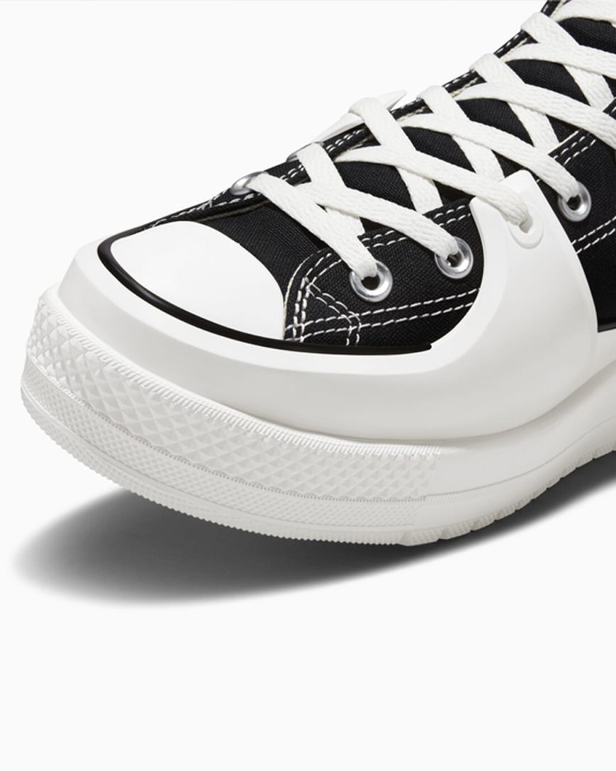 Zapatillas Altas Converse Chuck Taylor All Star Construct Mujer Negras Blancas | PE 54E7W0